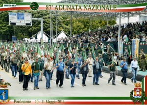 11 maggio Pordenone Adunata Nazionale