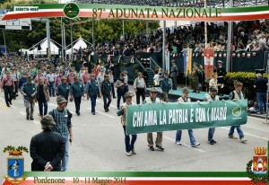 11 maggio Pordenone Adunata Nazionale