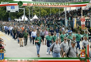 11 maggio Pordenone Adunata Nazionale